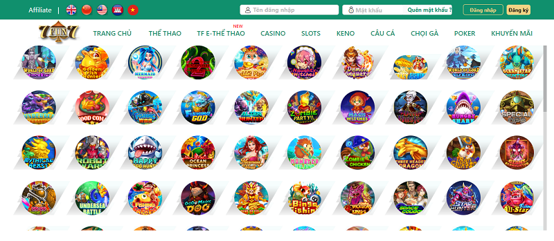 7Fun7 - Cá cược liền tay, thu ngay lợi nhuận khủng