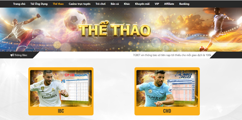 7GBet - Nền tảng giải trí cá cược đỉnh cao bậc nhất 2023