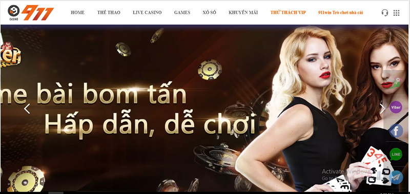 Đánh giá nhà cái 911 – Thương hiệu casino, nhà cái uy tín châu Á