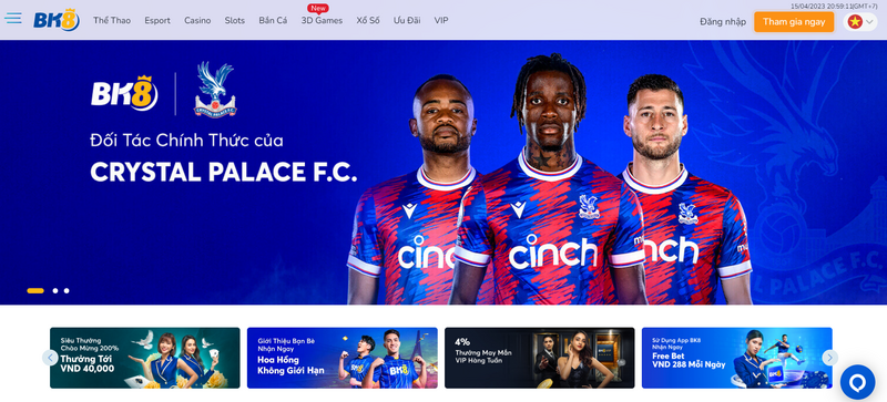 BK8 - Thế giới dành riêng cho những đam mê cá cược online