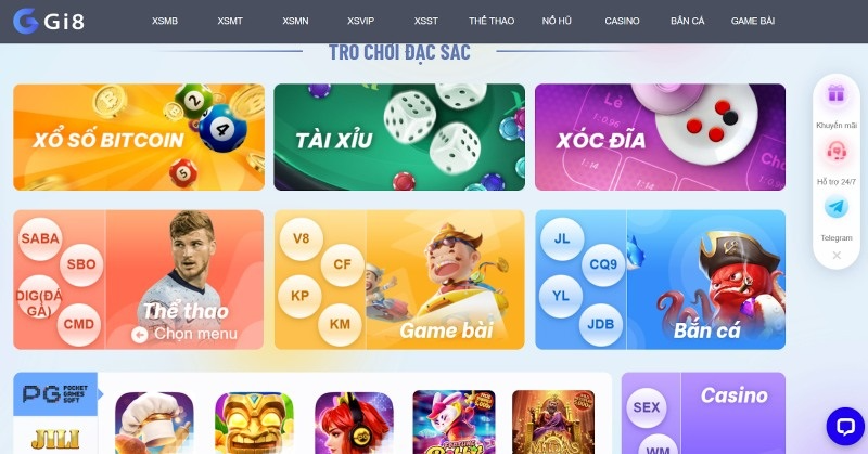 Gi8 – Nhà cái lô đề siêu uy tín với tỷ lệ cược 1 ăn 99