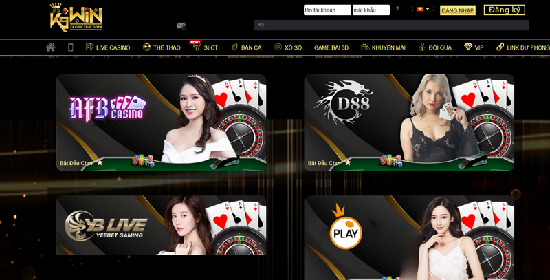 K9 WIN - Sân chơi cá cược hấp dẫn nhiều cao thủ ghé thăm