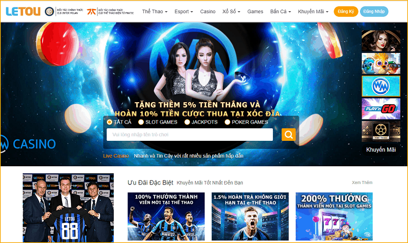 LETOU – Sân chơi uy tín đến từ Vương Quốc Anh này có gì hấp dẫn?