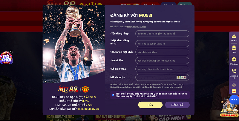 MU88 - Nhà cái cá cược được nhiều người chơi Việt bình chọn nhất