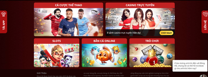 RỒNG HỔ - Siêu phẩm nhà cái cá cược hàng đầu 2023