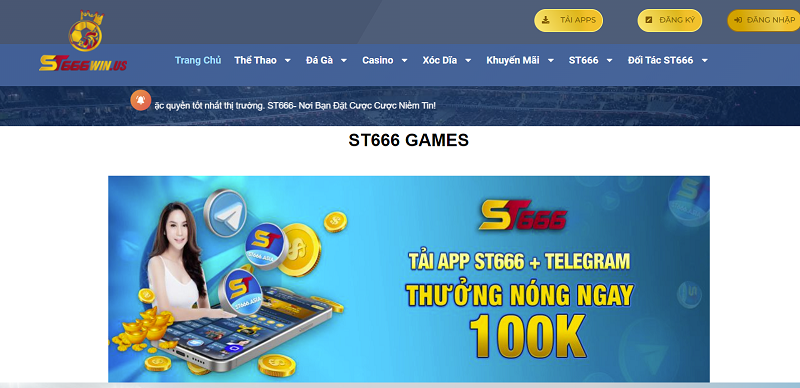 ST666 – Đẳng cấp cá cược, lô đề trực tuyến phong cách quốc tế ngay tại Việt Nam